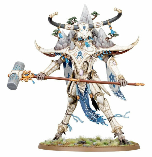 AOS - Lumineth Realm Lords: Avalenor The Stoneheart King/Alarith Spirit of the Mountain