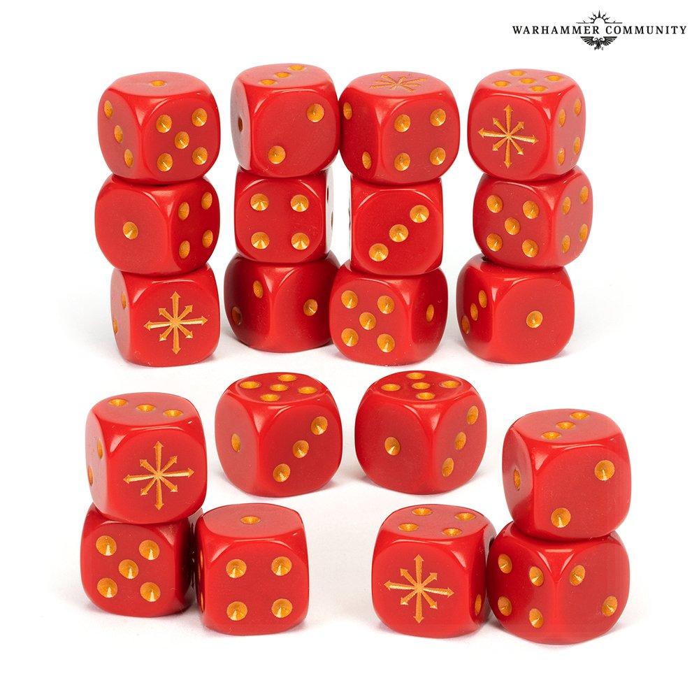 AOS - Age of Sigmar: Grand Alliance Chaos Dice