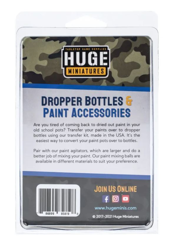 Huge Miniatures - Glass Paint Agitator Balls (150 pack)