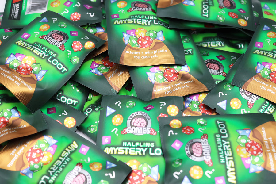 Foam Brain Games - MYSTERY LOOT: HALFLING DICE