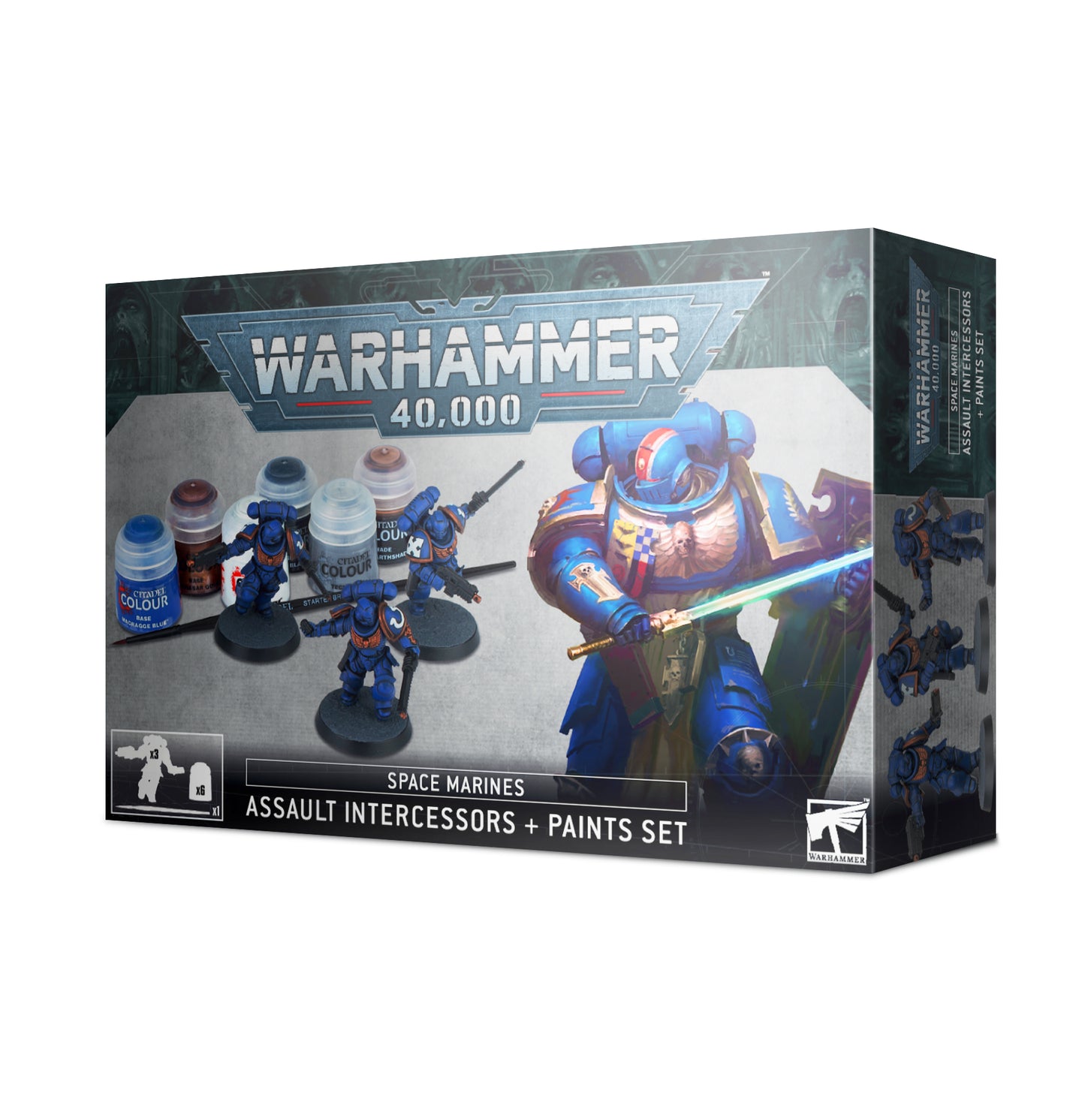 40K - Space Marines Paint Set
