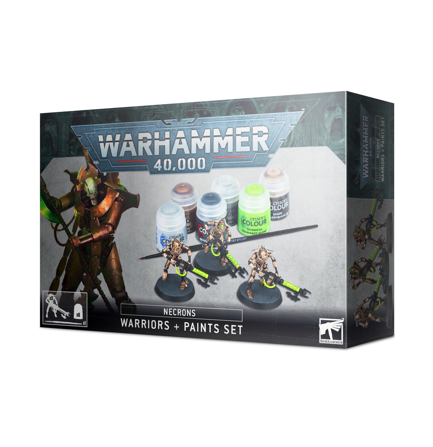 40K - Necron Paint Set