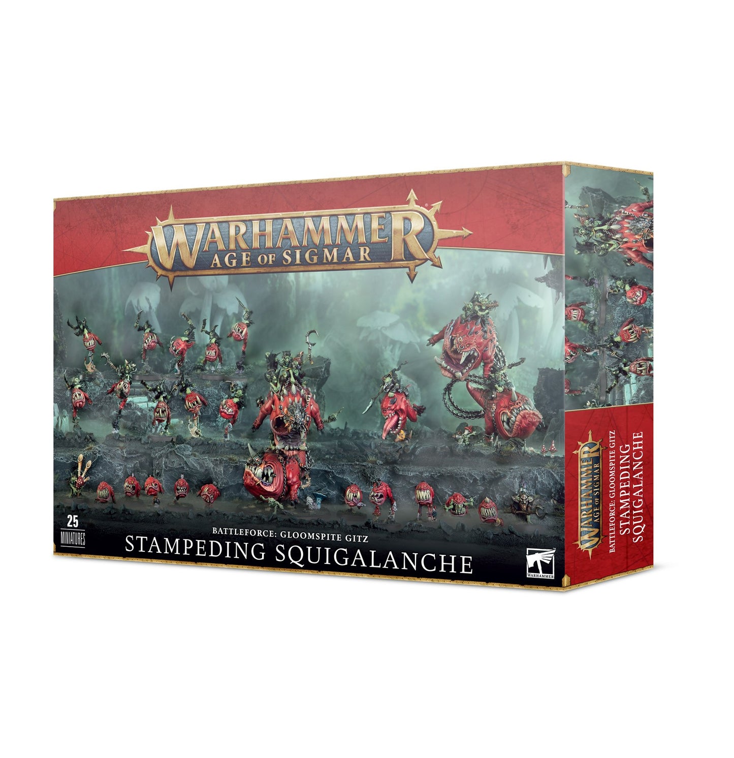 AOS - Gloomspite Gitz, Stampeding Squigalanch Army Box