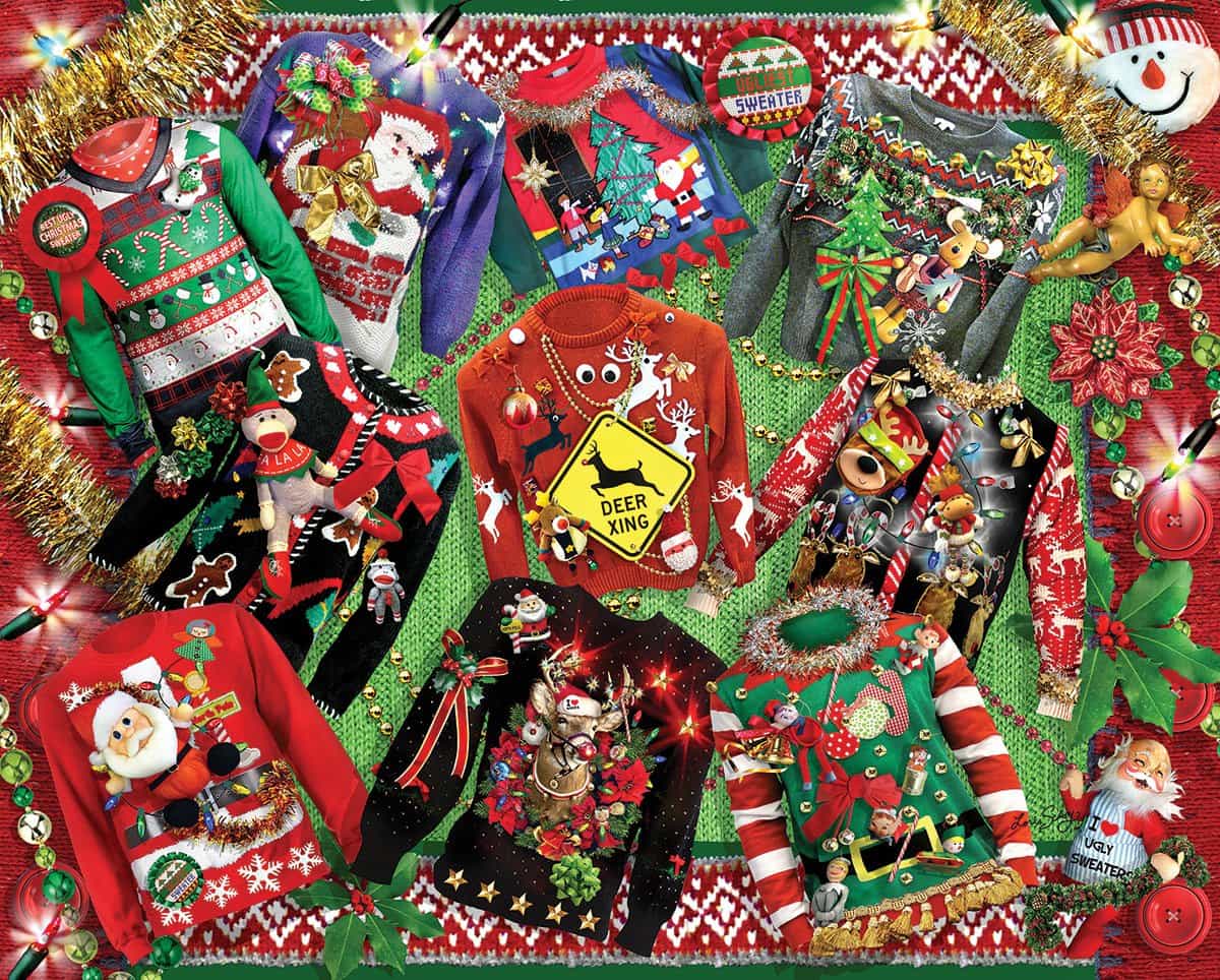 Puzzles - Ugly Christmas Sweaters (1000 pieces)