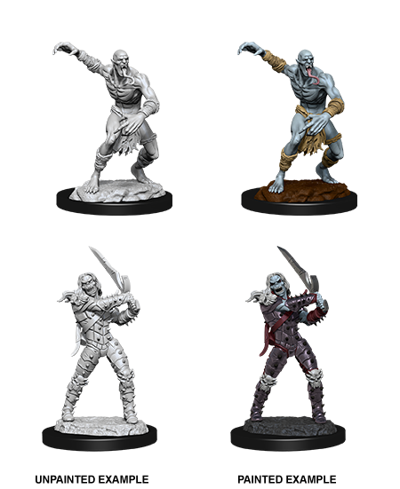 D&D Nolzur's Marvelous Unpainted Minis: W11 Wight & Ghast