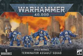40K - Space Marines Terminator Assault Squad