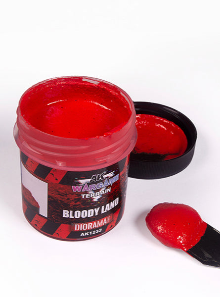 AK Interactive Wargame Battle Ground Terrains Bloody Land - 100ml