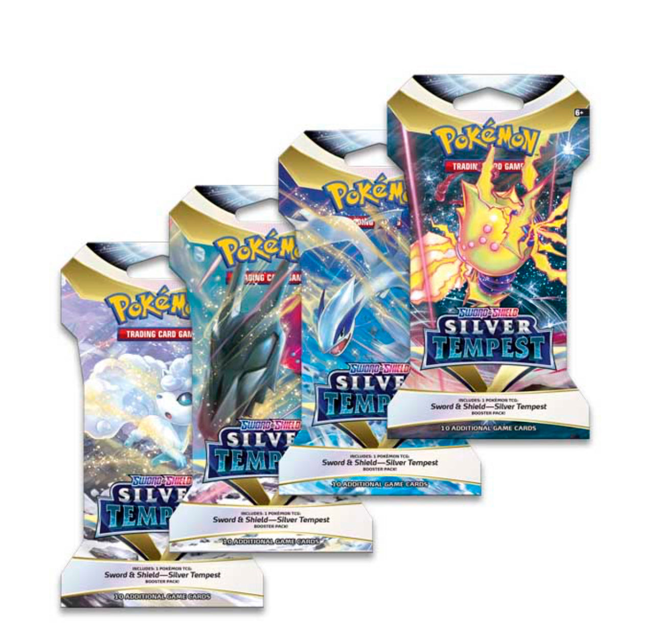 Pokmon - Silver Tempest Sleeves Booster Pack Not Just Gamin' Pokmon - Silver Tempest Sleeves Booster Pack Not Just Gamin'