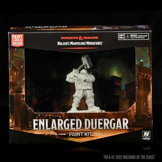 D&D Nolzur’s Marvelous Miniatures: Enraged Duergar Paint Night Kit