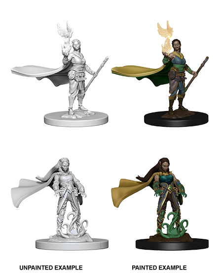 D&D Nolzur’s Marvelous Miniatures: W04 - Elf Female Druid