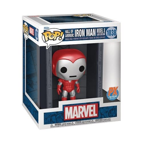 Funco Pop - Hall of Armor: Iron Man Model 8 Silver Centurion 1038
