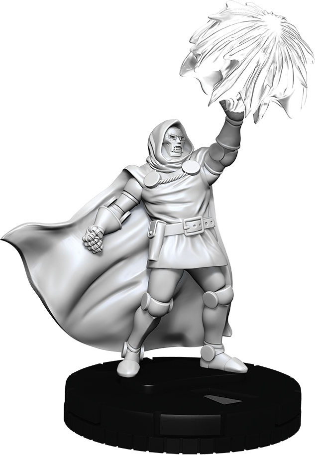 Marvel HeroClix Deep Cuts Unpainted Miniatures - Dr. Doom