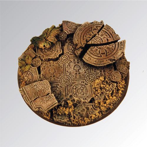 Scibor Miniatures Ruins Round Base 60mm