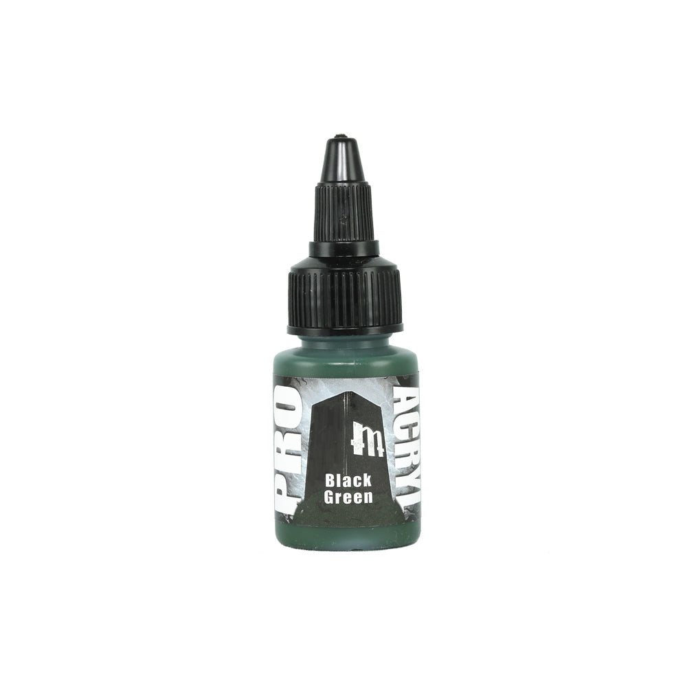 Monument Hobbies - Pro Acryl Paint, Black Green