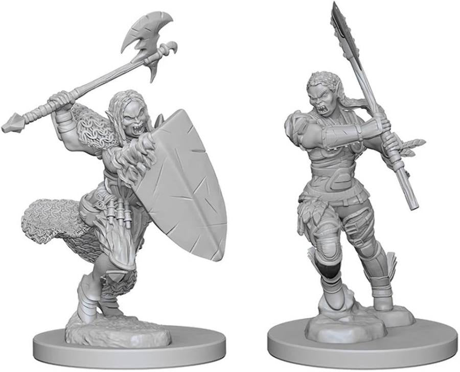 Pathfinder Deepcuts Half Orc Female Barbarian