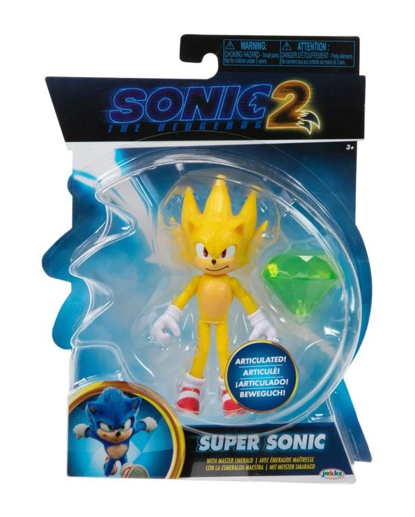 Sonic the Hedgehog 2 Wave 2 Super Sonic Figure