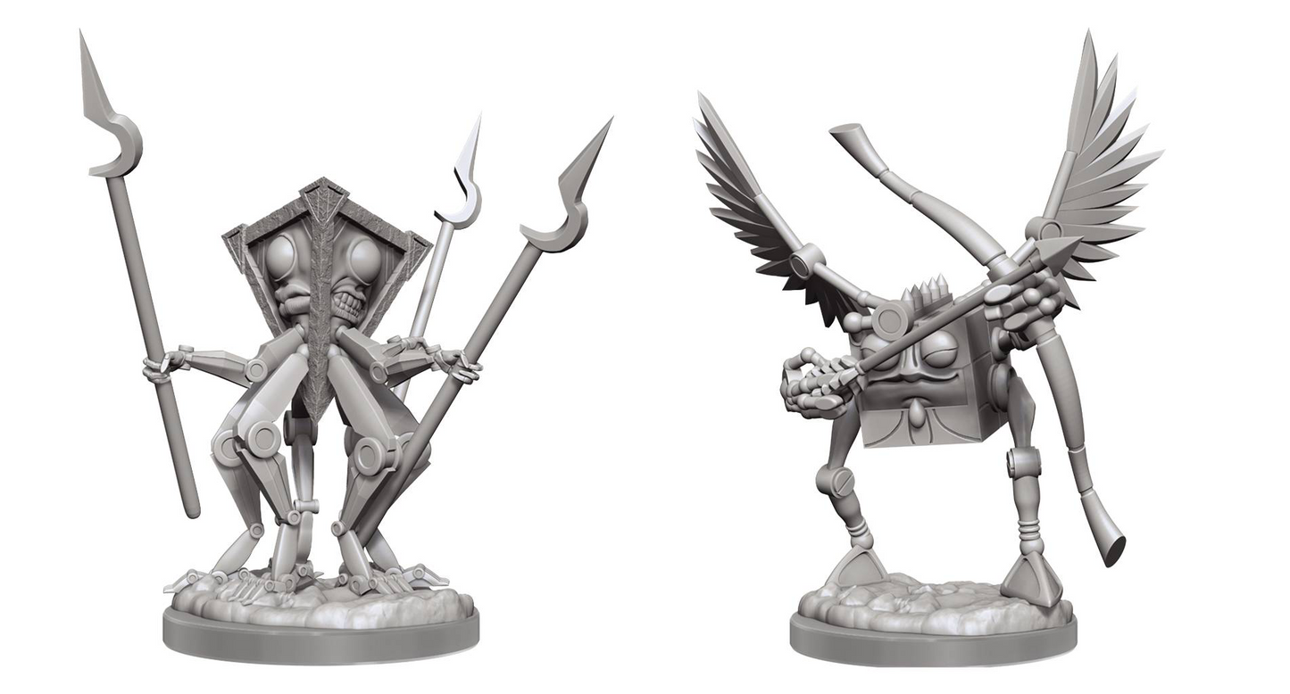 Dungeons & Dragons Nolzur`s Marvelous Unpainted Miniatures: W18 Modrons