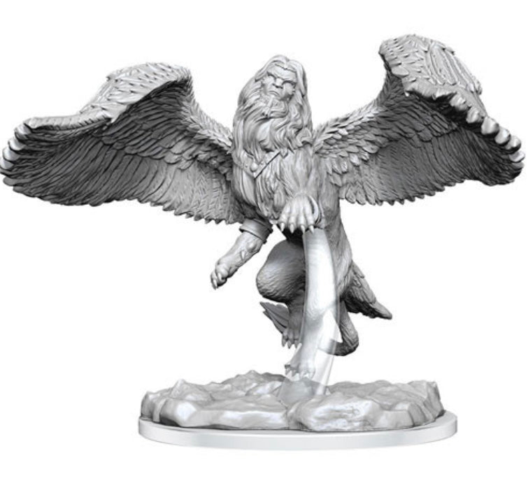 Critical Role Unpainted Miniatures: W3 Male Sphinx
