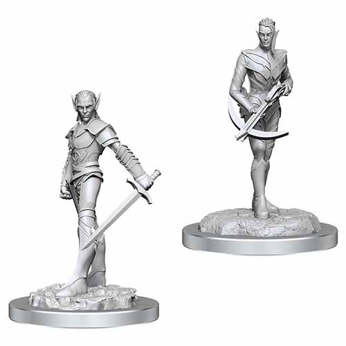 D&D Nolzur’s Marvelous Miniatures: W18 - Drow Fighters