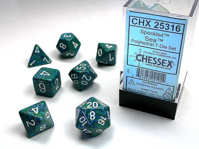 Chessex - Speckled Sea-7 Die Set