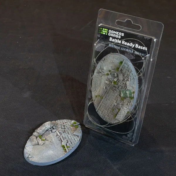 Gamers Grass - Urban Warfare Bases, Oval 105mm (x1)