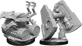 D&D Nolzur's Marvelous Unpainted Minis: W15 Stone Defender & Oaken Bolter