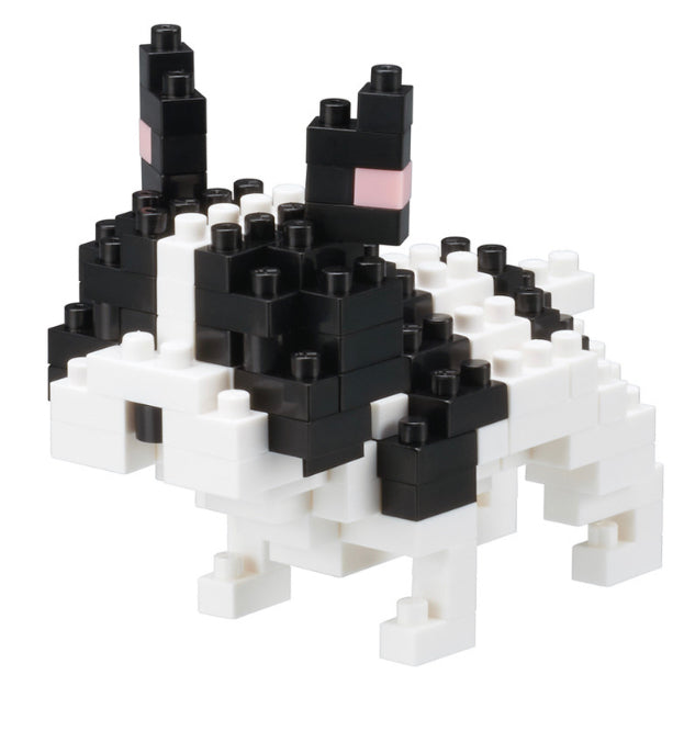 Nanoblock - French Bulldog Pied