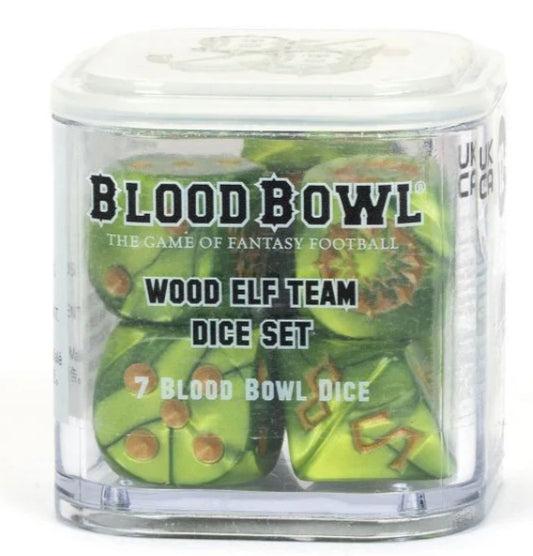 Blood Bowl - Wood Elf Team Dice Set