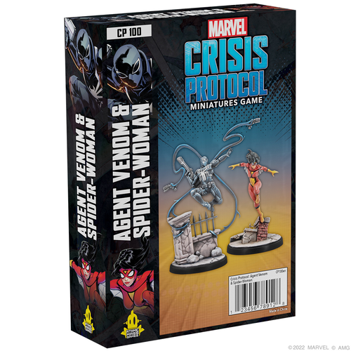 Marvel Crisis Protocol - Agent Venom and Spider-Woman