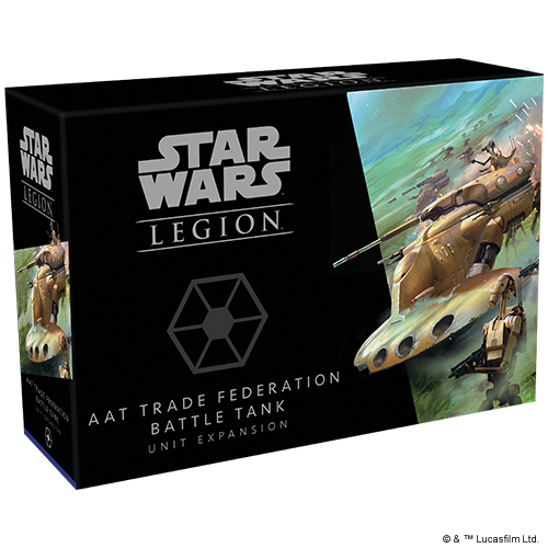 Star Wars Legion - AAT Trade Federation Battle Tank Unit Expansion