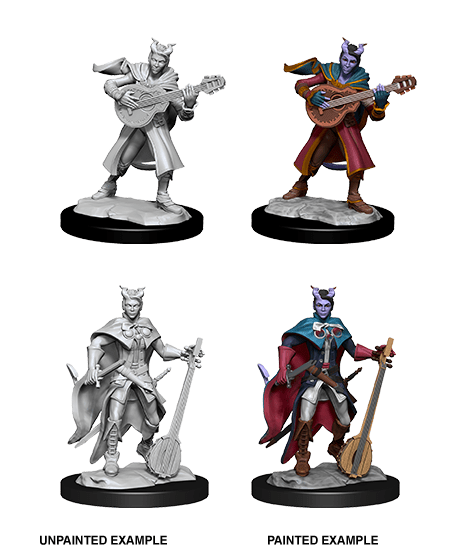 D&D Nolzur’s Marvelous Miniatures: W14 - Tiefling Bard Female