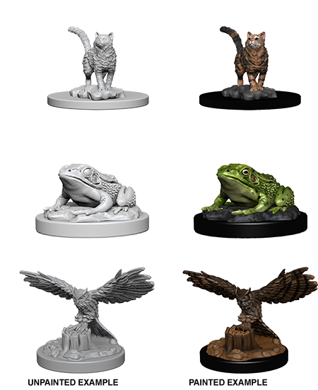 Deep Cuts Unpainted Miniatures: W04 - Familiars
