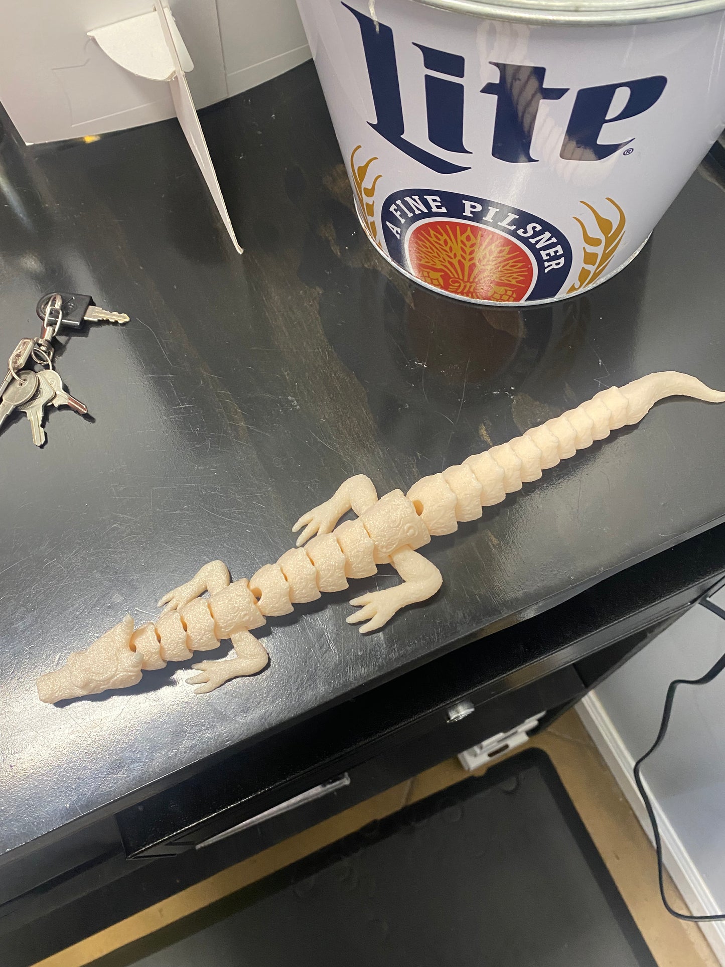 3D Printed - Peach Dragon