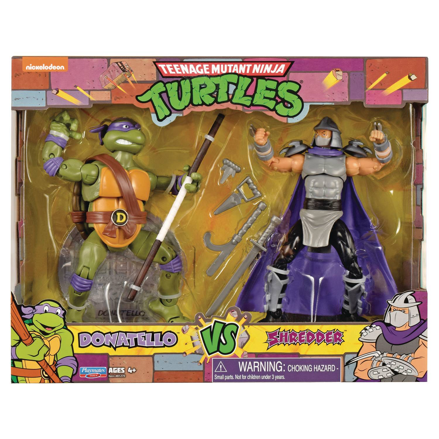 TMNT Donatello vs Shredder