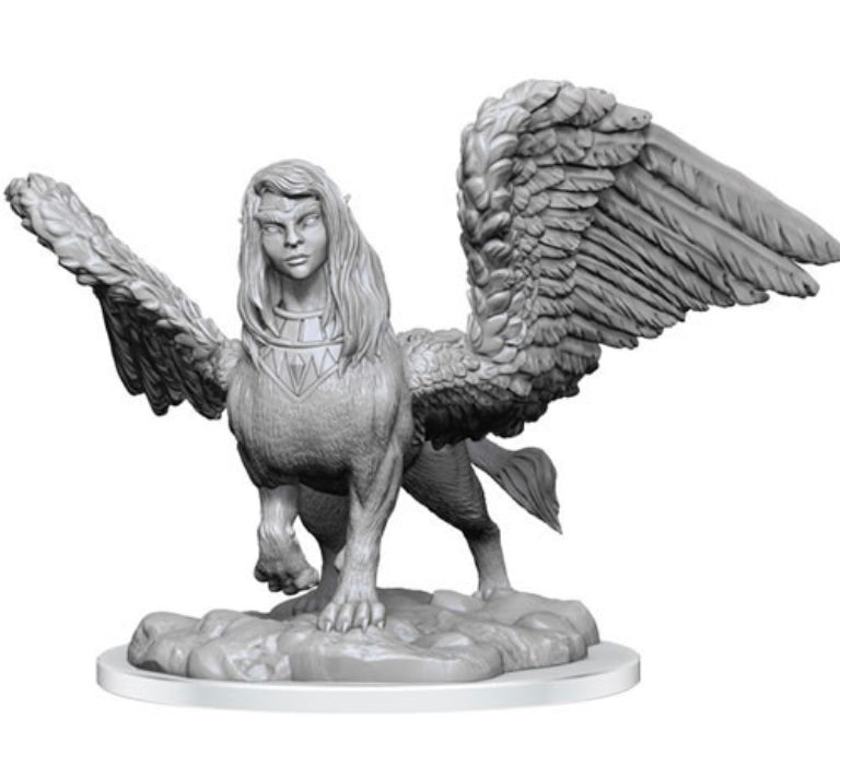 Critical Role Unpainted Miniatures: W3 Female Sphinx
