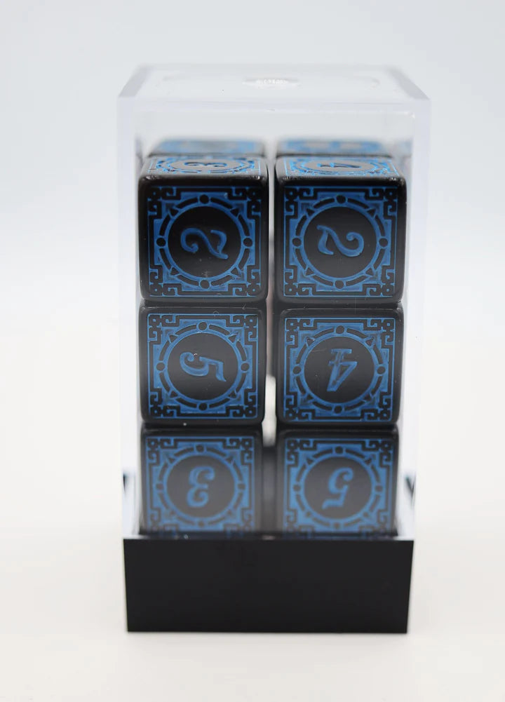 Foam Brain - Magic Burst D6 Dice Set Blue