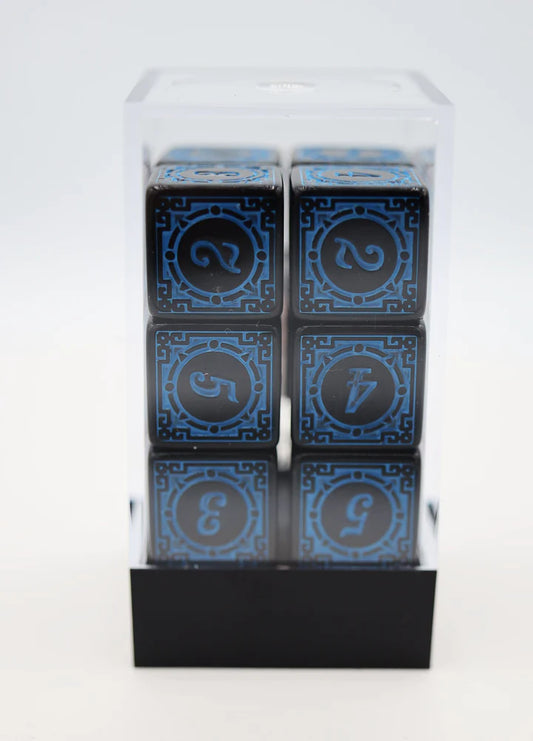 Foam Brain - Magic Burst D6 Dice Set Blue