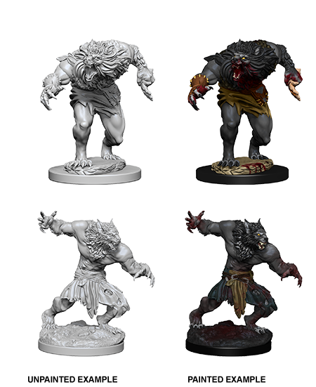 D&D Nolzur's Marvelous Miniatures: W04 - Werewolves