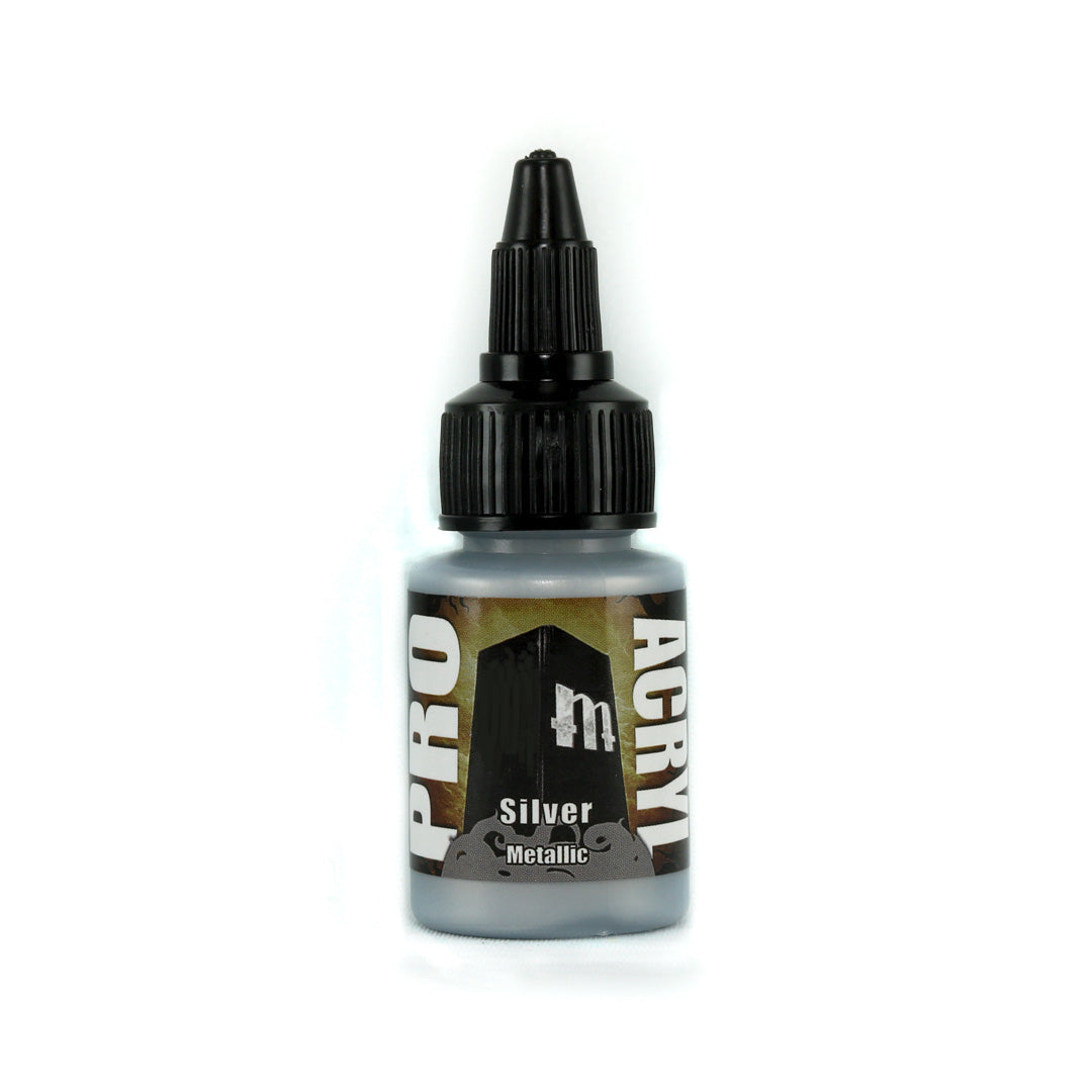 Monument Hobbies - Pro Acryl Paint, Silver