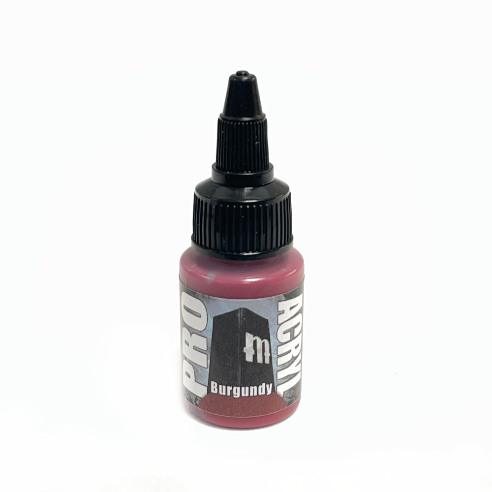 Monument Hobbies - Pro Acryl Paint, Burgundy