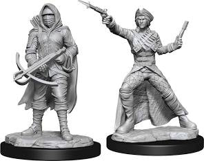 Deep Cuts Unpainted Miniatures: W15 - Bounty Hunter & Outlaw