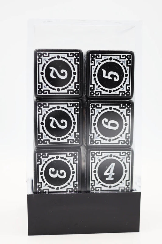 Foam Brain - Magic Burst D6 Set - 12 Piece Dice Set White