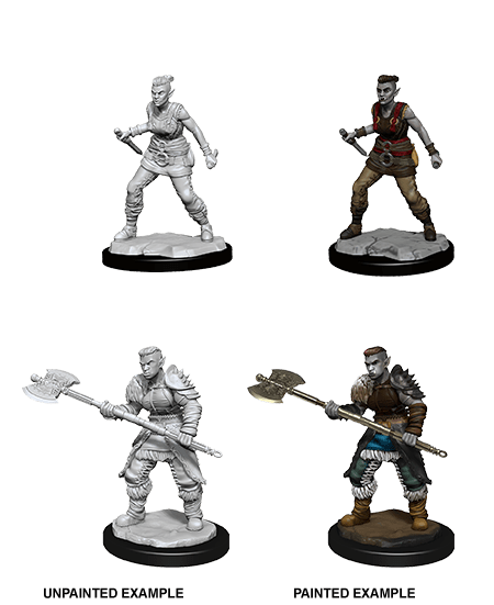 D&D Nolzur’s Marvelous Miniatures: W13 - Orc Barbarian Female