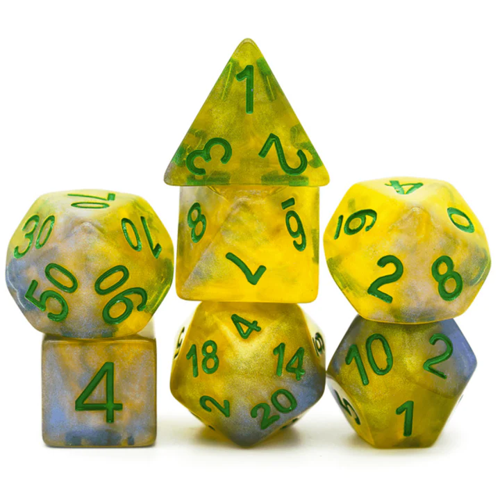 Foam Brain - Starlight RPG Dice Set