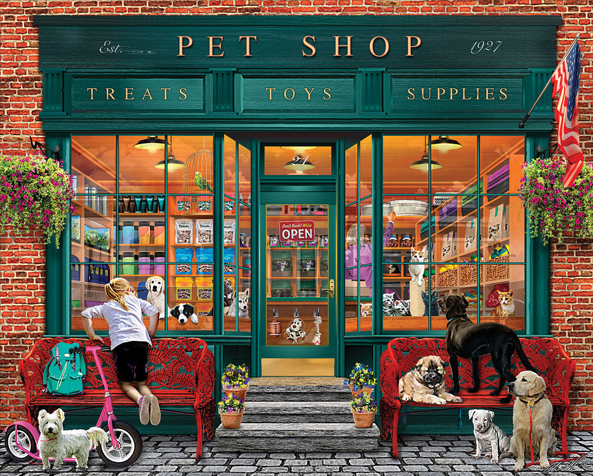 White Mountain Puzzle - Local Pet Shop