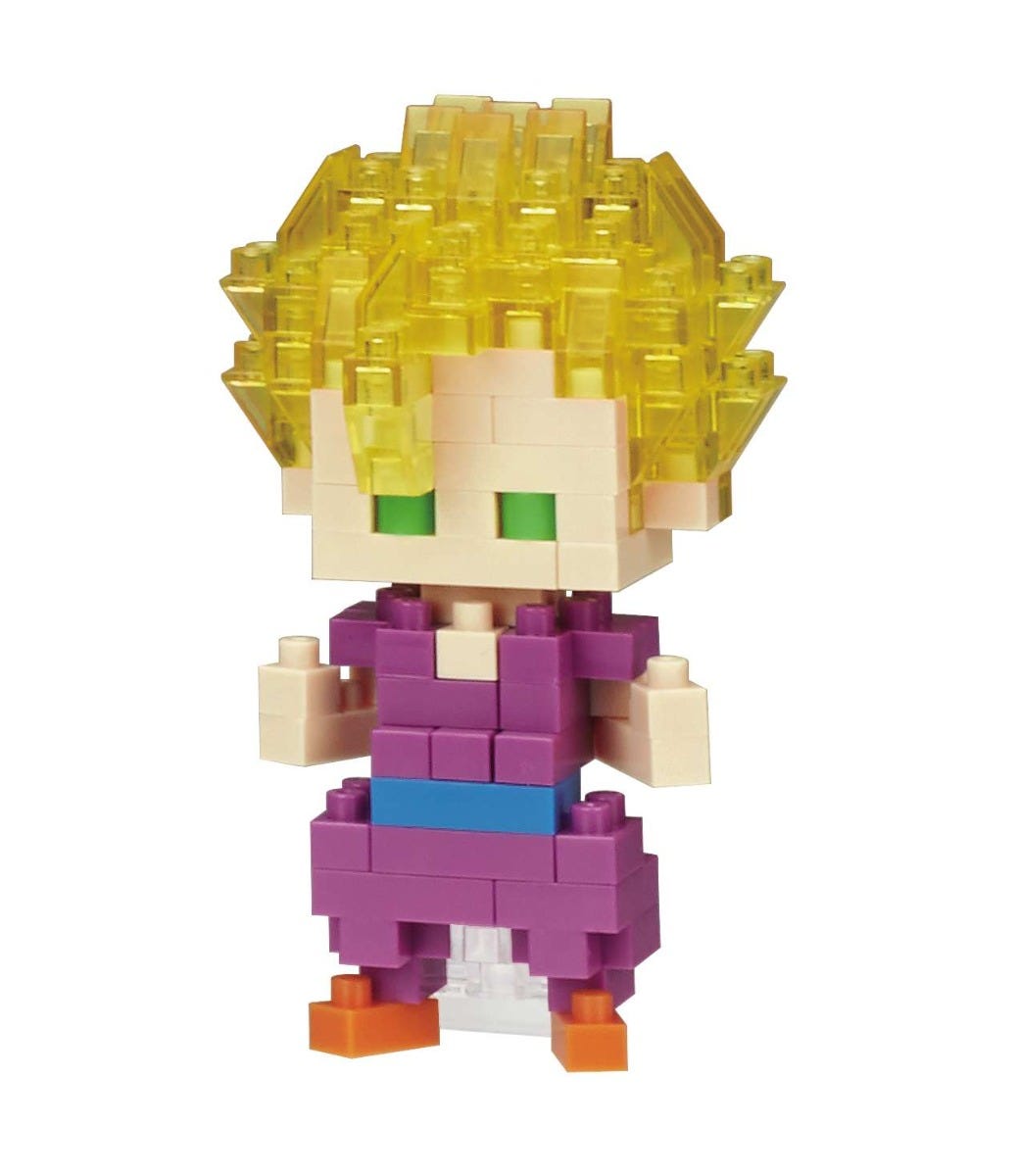 Nanoblock Dragon Ball Z Son Gohan Super Saiyan