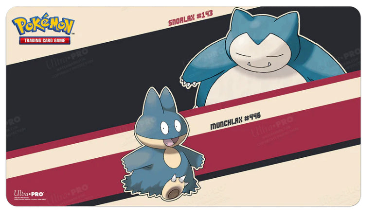 Pokémon - Snorlax and Munchlax Standard Gaming Playmat Mousepad
