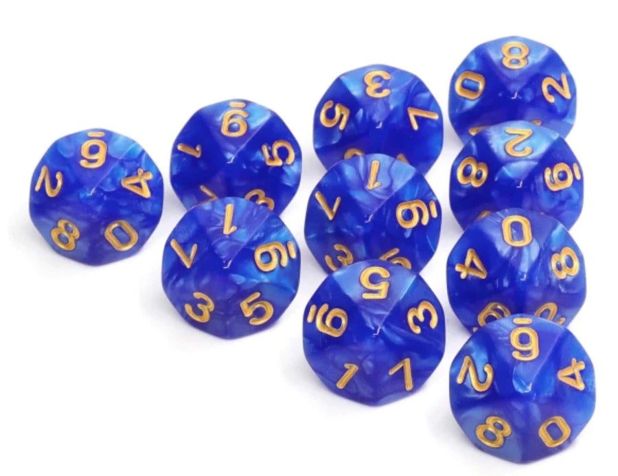 Foam Brain - Blue Pearl’s D10’s