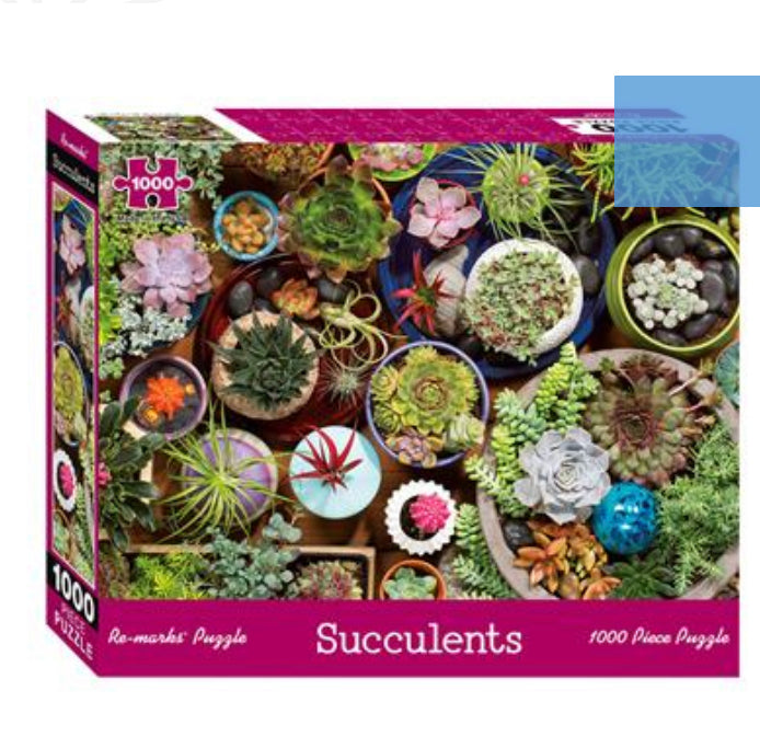 1000 PIECE SUCCULENTS PUZZLE