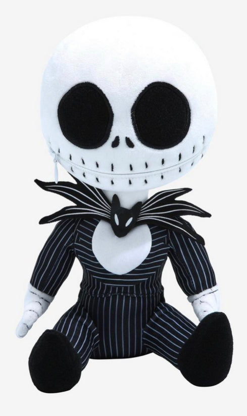 Disney The Nightmare Before Christmas Zippermouth Jack Skellington 8 Inch Plush